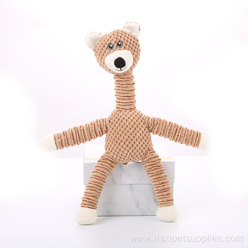 Long Leg Plush Dog Squeaky Best Interactive Toy